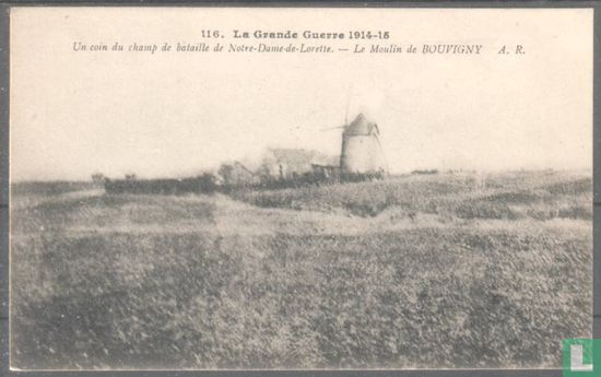 Le Moulin de Bouvigny, Un coin du champ de bataille de Notre Dame-de-Lorette