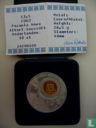 Nederland 12,5 Euro - 10 cent 1997 - Bild 2