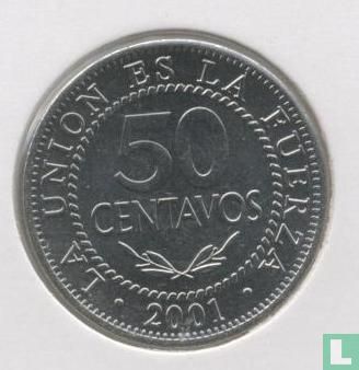 Bolivia 50 centavos 2001 - Afbeelding 1