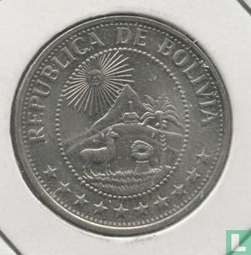 Bolivia 1 peso boliviano 1980 - Image 2