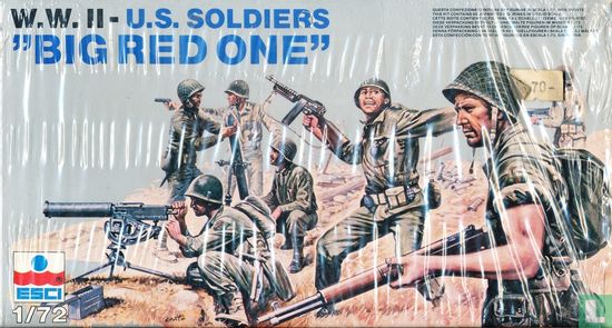 Soldats américains de la seconde guerre mondiale « Big Red One » - Image 1