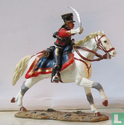 Officer, French hussars, 1807 - Afbeelding 1