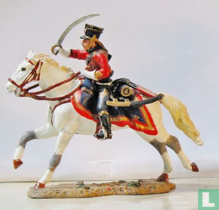 Officer, French hussars, 1807 - Afbeelding 2