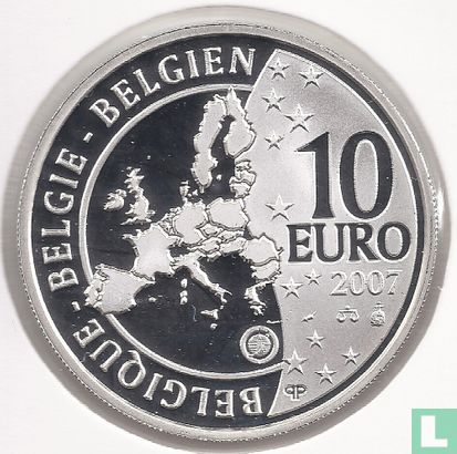 Belgium 10 euro 2007 (PROOF) "International Polar Year" - Image 1