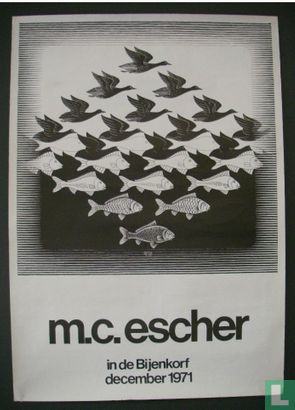 Escher in de Bijenkorf. - Afbeelding 1