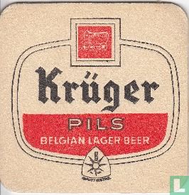 Krüger Pils Belgian lager beer
