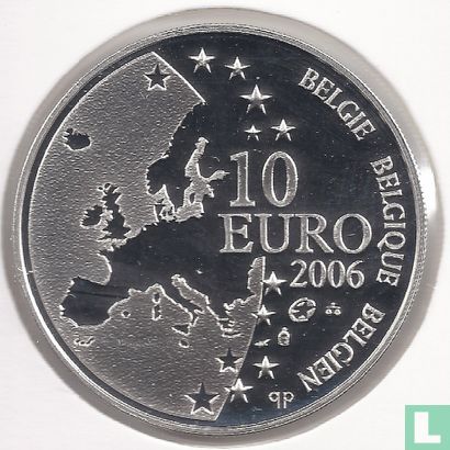 Belgium 10 euro 2006 (PROOF) "400th Anniversary of the death of Justus Lipsius" - Image 1