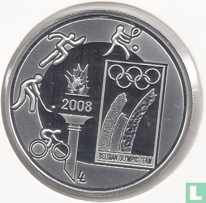 Belgium 10 euro 2008 (PROOF) "2008 Olympic Games in Beijing" - Image 2