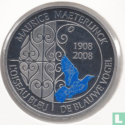 Belgien 10 Euro 2008 (PP) "100th anniversary of Maurice Maeterlinck's play - l'Oiseau bleu" - Bild 2