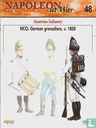 NCO, Austrian d'infanterie, les Grenadiers allemands, c. 1805 - Image 3