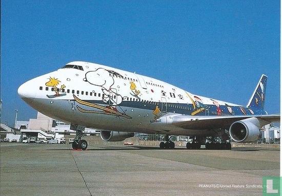 全日空　boeing 747-400D snoopy