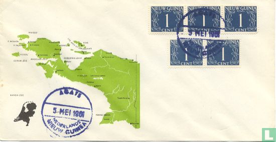 Agats Landkaart 02-15 05-05-1961 