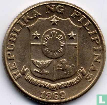 Filipijnen 25 sentimos 1969 - Afbeelding 1