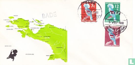 Bade Landkaart 05-31 05-07-1961