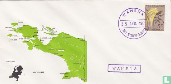 Wamena Landkaart 04-10 25-04-1961 