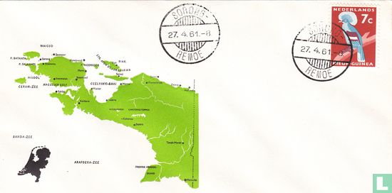 Sorong Remoe Landkaart 03-12 27-04-1961 