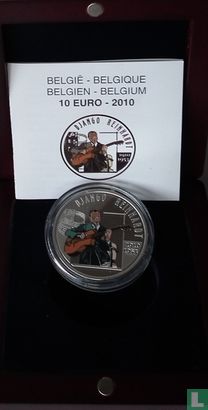 Belgium 10 euro 2010 (PROOF) "100th anniversary of the birth of Django Reinhardt" - Image 3