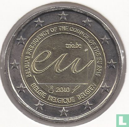 Belgium 2 euro 2010 "Belgian Presidency of the Council of the EU" - Image 1