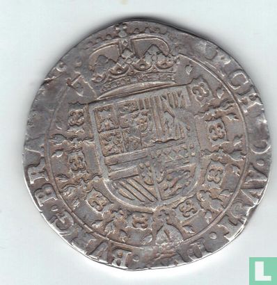 Brabant 1 patagon 1633 - Afbeelding 2