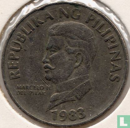Filipijnen 50 sentimos 1983 (PITHECOBHAGA) - Afbeelding 1