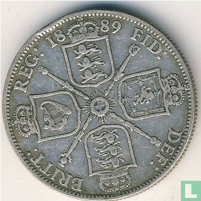 Royaume-Uni 1 florin 1889 - Image 1