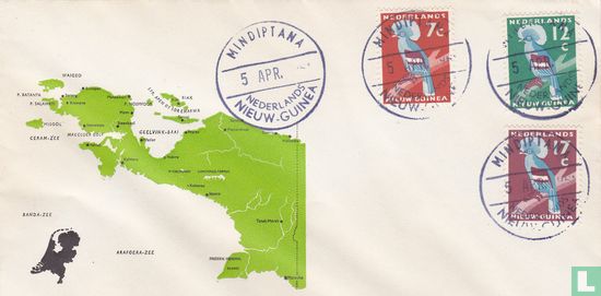Mindiptana Landkaart 05-02 05-04-1961 
