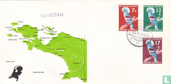 Enarotali Landkaart 05-33 16-09-1961 