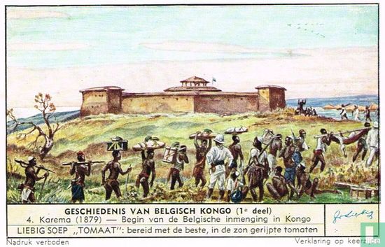 Karema (1879) - Begin van de Belgische inmenging in Kongo