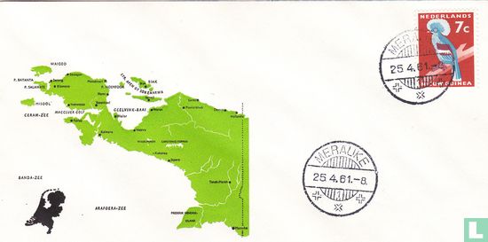 Merauke Landkaart 03-09 25-04-1961 