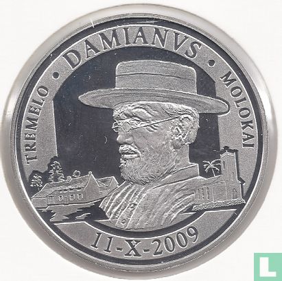 België 20 euro 2009 (PROOF) "Canonization of Father Damien" - Afbeelding 2