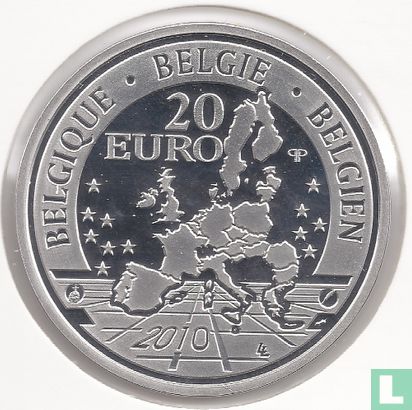 Belgique 20 euro 2010 (BE) "A dog of Flanders" - Image 1