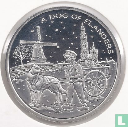 België 20 euro 2010 (PROOF) "A dog of Flanders" - Afbeelding 2