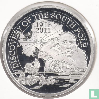 België 10 euro 2011 (PROOF) "100 years Amundsen's expedition & discovery of South Pole" - Afbeelding 2