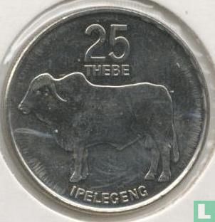 Botswana 25 thebe 1991 - Image 2
