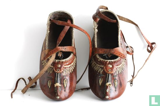 Traditionele dames schoenen uit Perzie/Iran Begin 20e eeuw - Bild 1