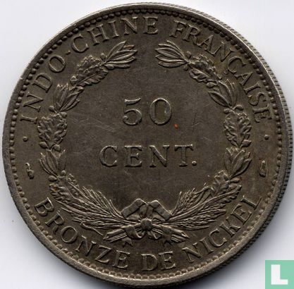 French Indochina 50 centimes 1946 - Image 2