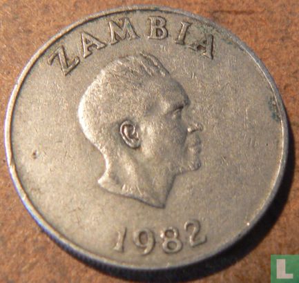 Zambia 10 ngwee 1982 - Afbeelding 1