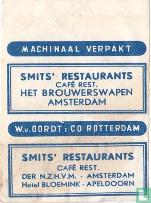 Smits' Restaurants Café rest. Het Brouwerswapen 