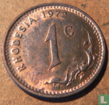 Rhodesia 1 cent 1972 - Image 1