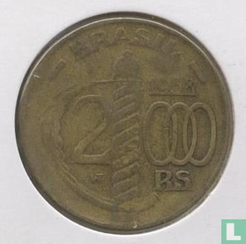 Brésil 2000 réis 1938 (type 2) - Image 1
