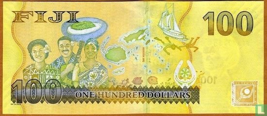 Fidschi 100 Dollar 2012 - Bild 2