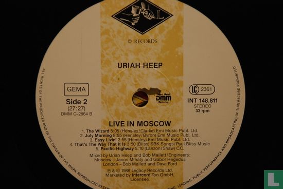 Live In Moscow - Afbeelding 3