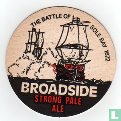 Broadside Strong Pale Ale  The battle of Sole Bay 1672 / Adnams Traditional Ales - Afbeelding 1