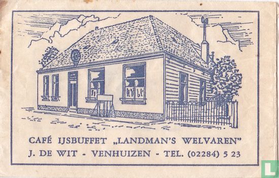 Café IJsbuffet "Landmans welvaren"  - Bild 1