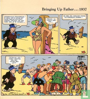 Bringing up father... 1937 (inkleuring + lettering)
