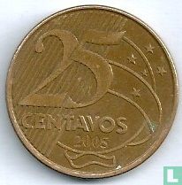 Brasil 25 centavos 2005 - Image 1