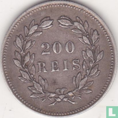 Portugal 200 Réis 1891 - Bild 2