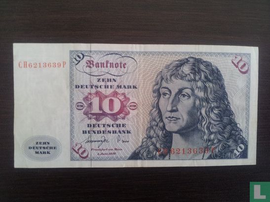 Bundesbank, 10 D Mark 1977 (a) - Bild 1