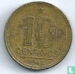 Brazilië 10 centavos 1949 - Afbeelding 1