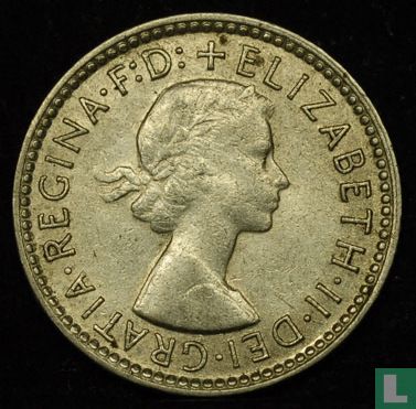 Australien 6 Pence 1959 - Bild 2